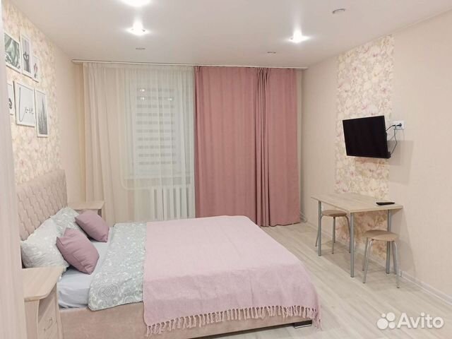 

1-к. квартира, 45 м², 2 кровати