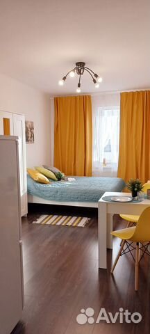 

Квартира-студия, 24 м², 3 кровати
