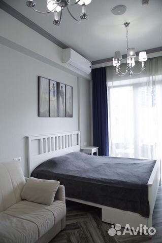

Квартира-студия, 34 м², 2 кровати