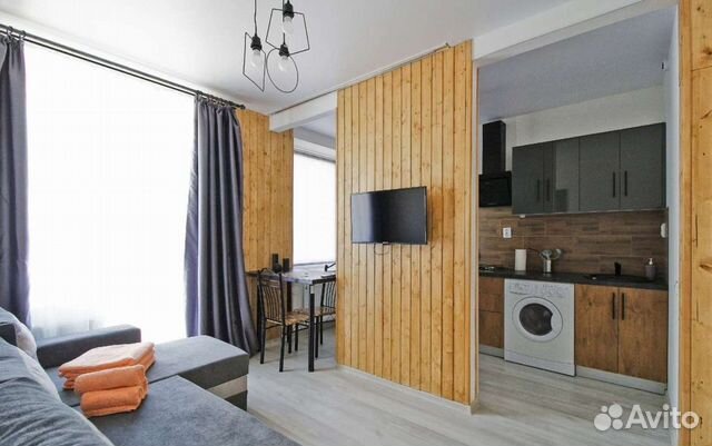 

Квартира-студия, 24 м², 2 кровати