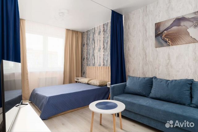 

1-к. квартира, 40 м², 2 кровати