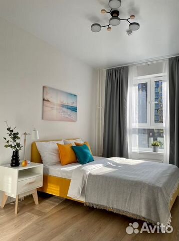 

1-к. квартира, 33,8 м², 2 кровати