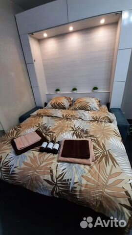 

Квартира-студия, 30 м², 2 кровати