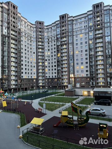 

1-к. квартира, 38 м², 2 кровати