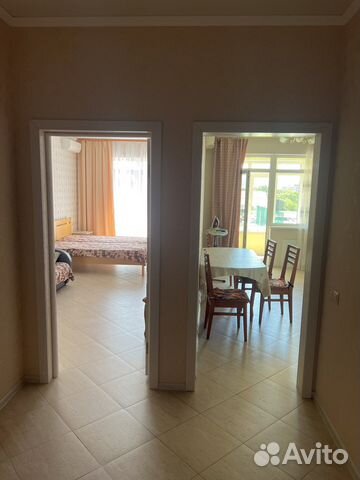 

1-к. квартира, 52 м², 3 кровати