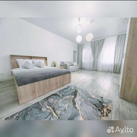 

1-к. квартира, 42 м², 2 кровати