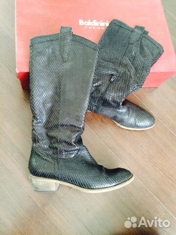 Сапоги из натур кожи Baldinini Сапоги из натур кожи Baldinini