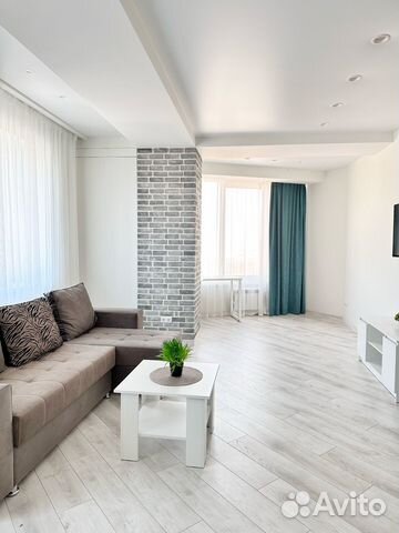 

1-к. квартира, 55 м², 2 кровати