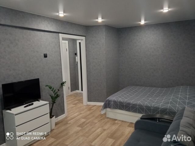 

1-к. квартира, 34 м², 2 кровати