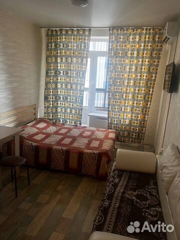 

Квартира-студия, 23 м², 2 кровати