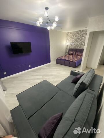 

1-к. квартира, 45 м², 2 кровати