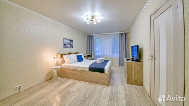 

1-к. квартира, 38 м², 2 кровати
