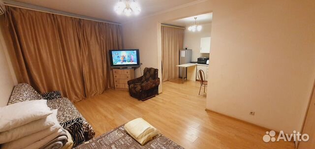 

Квартира-студия, 45 м², 2 кровати