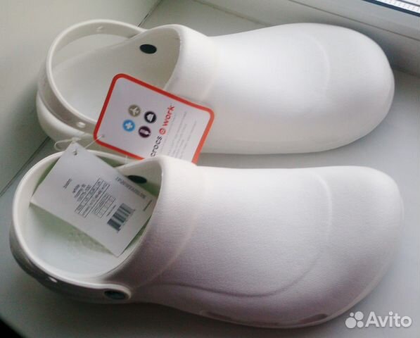 Сабо сандалии Crocs Bistro Work 39 - 48 р. литые