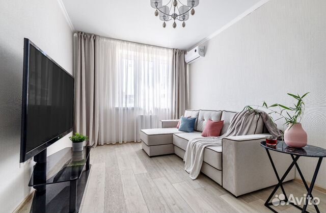 

1-к. квартира, 38 м², 2 кровати