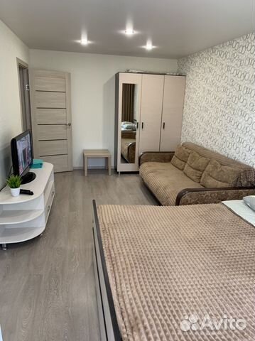 

1-к. квартира, 30 м², 2 кровати