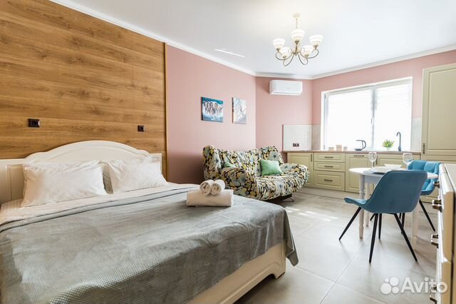 

Квартира-студия, 28 м², 1 кровать