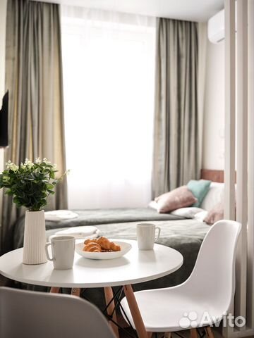 

Квартира-студия, 20 м², 2 кровати
