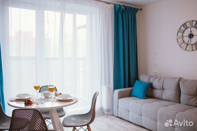 

1-к. квартира, 37 м², 2 кровати