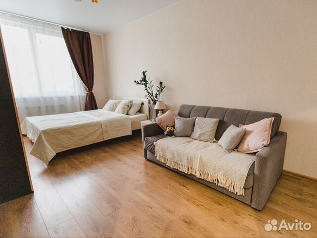 

1-к. квартира, 48 м², 2 кровати
