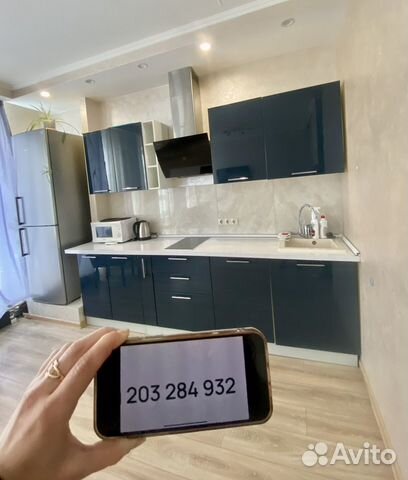 

1-к. квартира, 44 м², 2 кровати