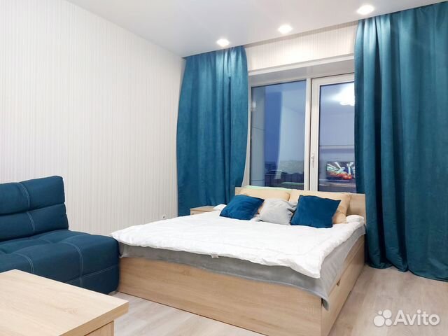 

Квартира-студия, 39 м², 1 кровать