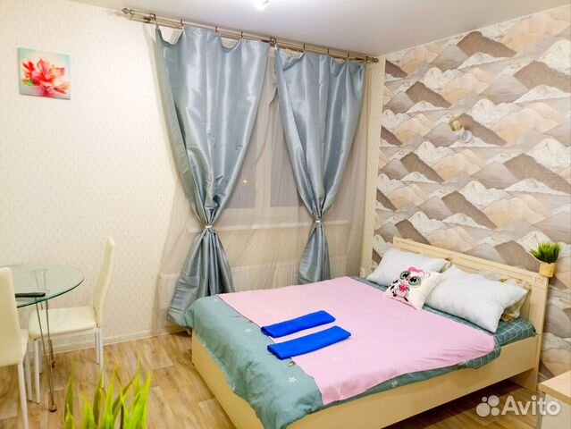 

Квартира-студия, 25 м², 2 кровати