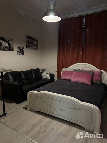 

Квартира-студия, 28 м², 2 кровати