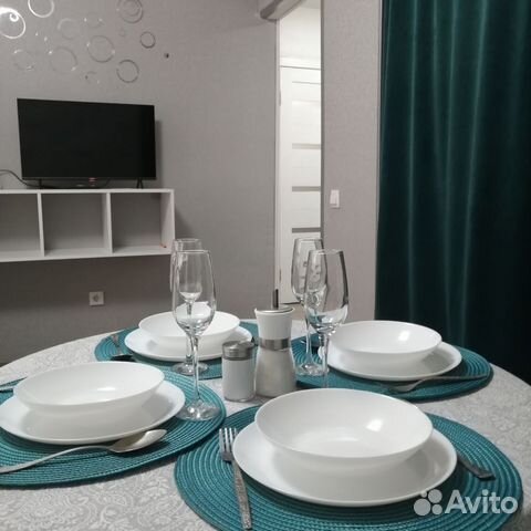

1-к. квартира, 45 м², 2 кровати