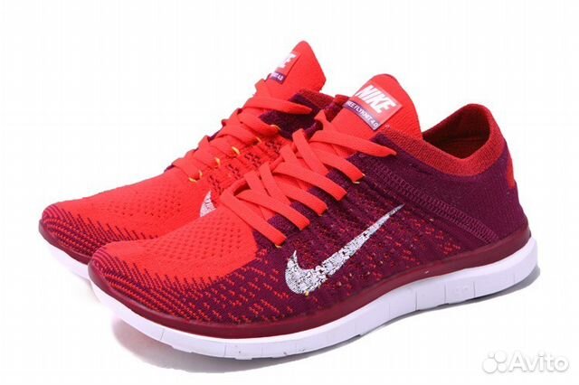 nike free runs red