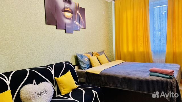 

1-к. квартира, 40 м², 2 кровати