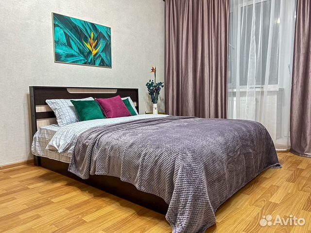 

1-к. квартира, 37 м², 1 кровать