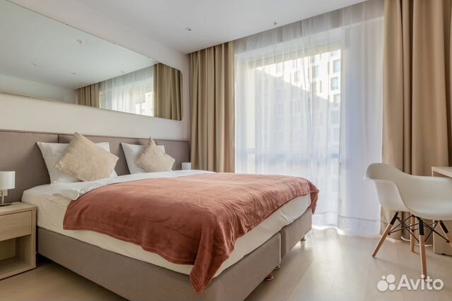 

Квартира-студия в апарт-отеле, 26 м², 1 кровать