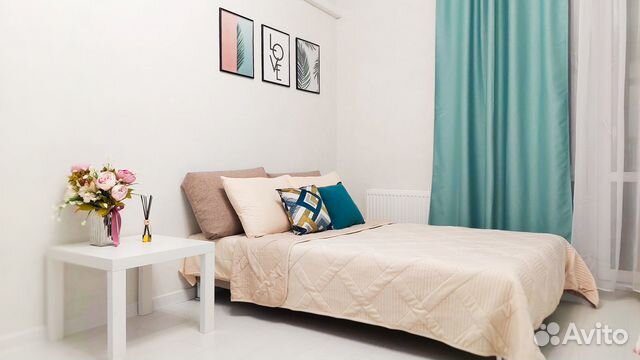

Квартира-студия, 29 м², 4 кровати