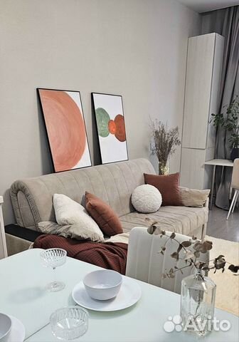 

Квартира-студия, 40 м², 1 кровать