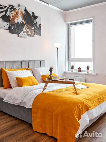 

1-к. квартира, 40 м², 2 кровати