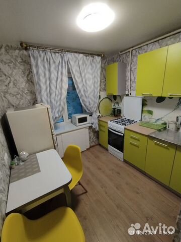 

1-к. квартира, 33 м², 1 кровать