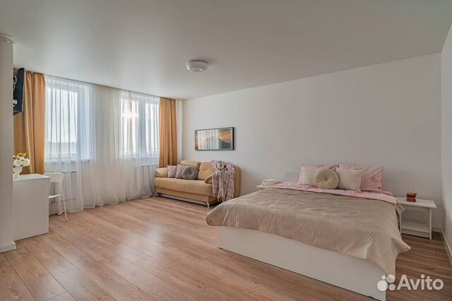 

1-к. квартира, 39 м², 2 кровати