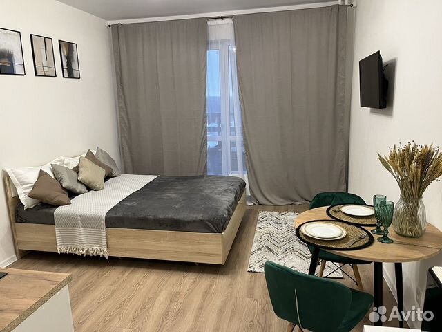 

Квартира-студия, 21 м², 2 кровати