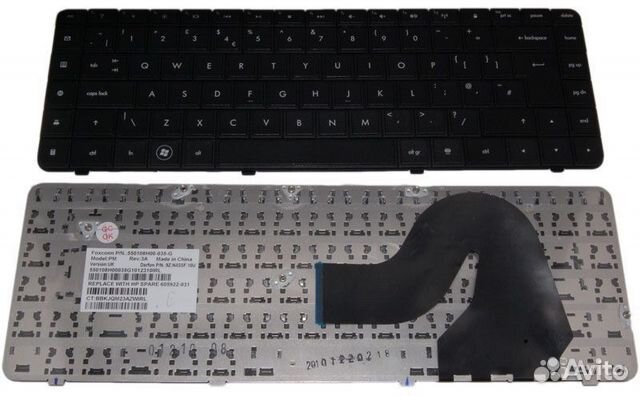 Клавиатура для ноутбука HP Compaq Presario CQ62/G6