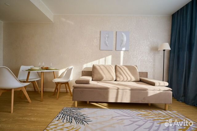 

1-к. квартира, 47 м², 2 кровати