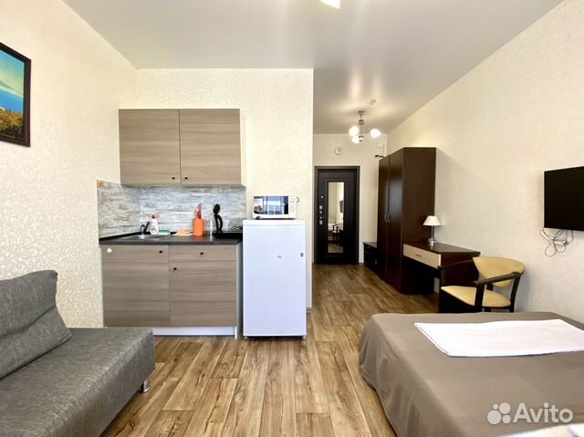 

Квартира-студия, 22 м², 2 кровати