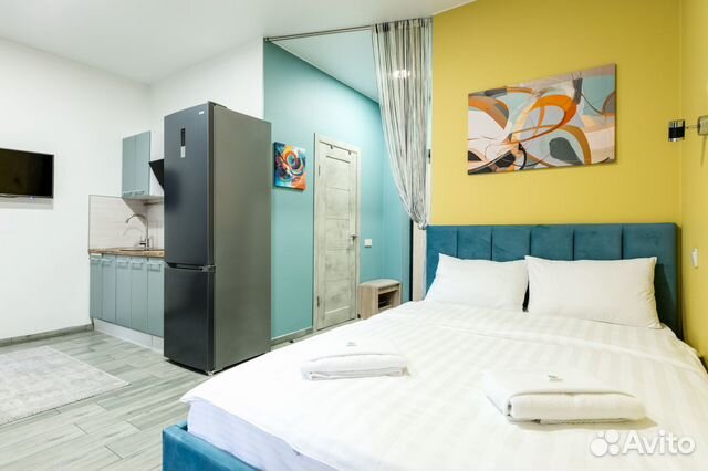 

Квартира-студия, 25 м², 2 кровати