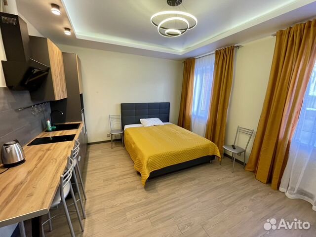 

Квартира-студия, 28 м², 1 кровать