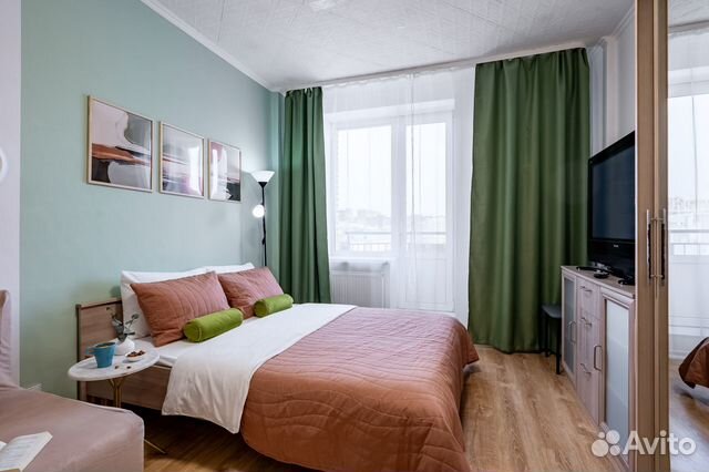 

Квартира-студия, 30 м², 2 кровати