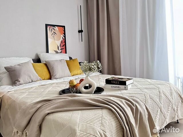 

Квартира-студия, 32 м², 2 кровати