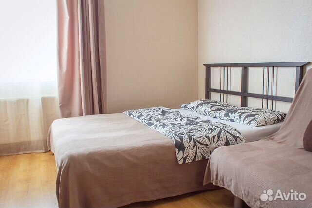 

1-к. квартира, 36 м², 2 кровати