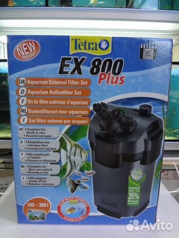 Внешний фильтр Tetra EX 800 Plus новый гарантия