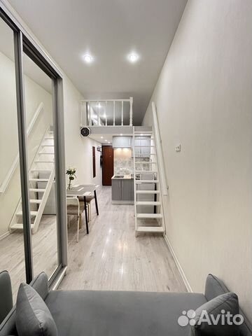 

Квартира-студия, 23 м², 2 кровати