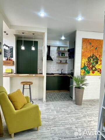 

Квартира-студия, 32 м², 2 кровати
